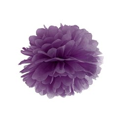 Pom poms fialový tmavý 35 cm